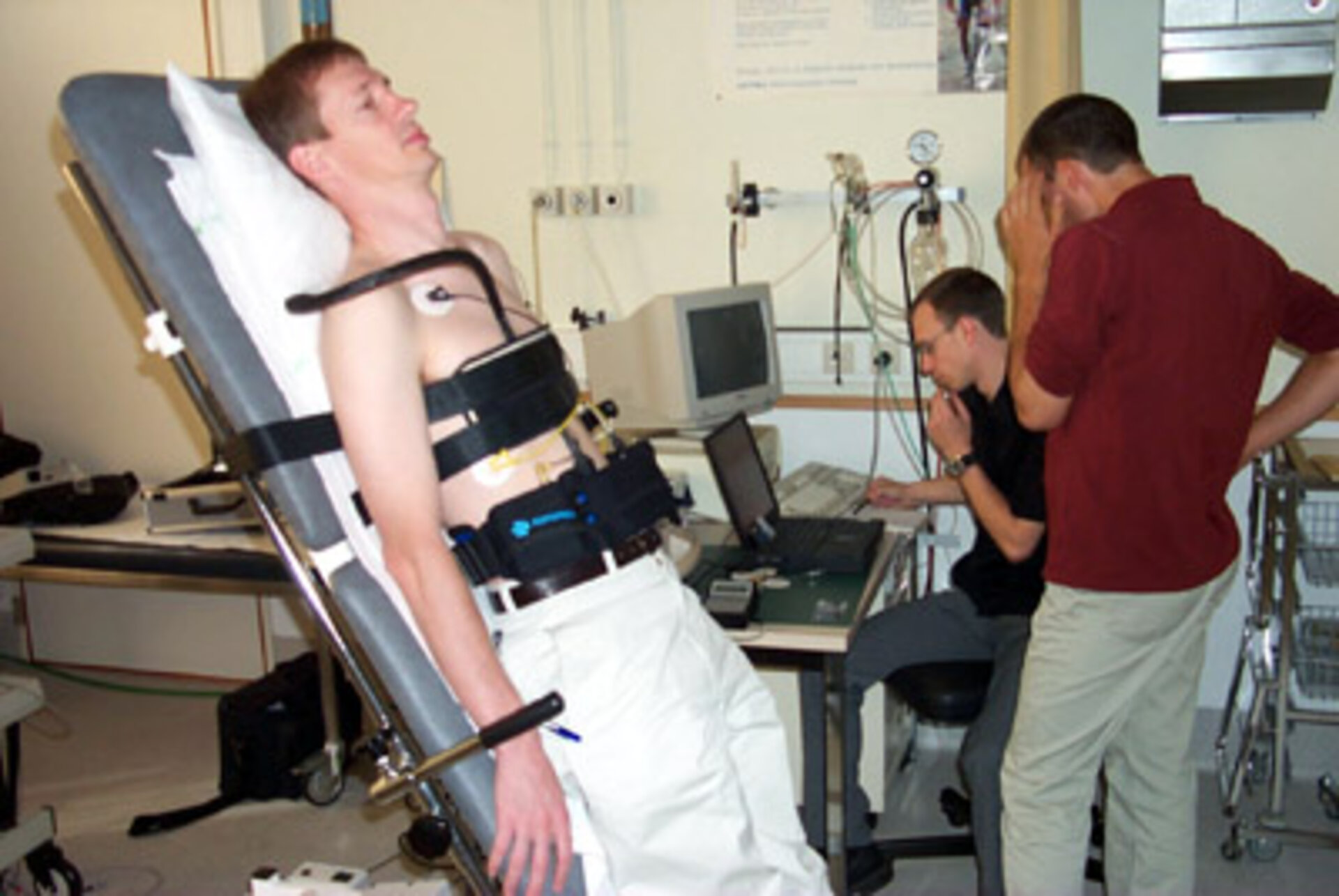 Tilt test in Louvain with Prof.Aubert