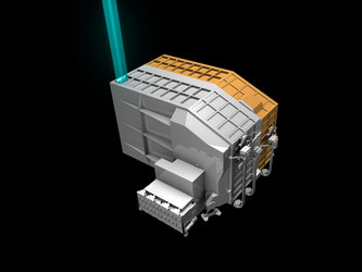 Artist’s impression of Herschel’s SPIRE instrument (without annotations)