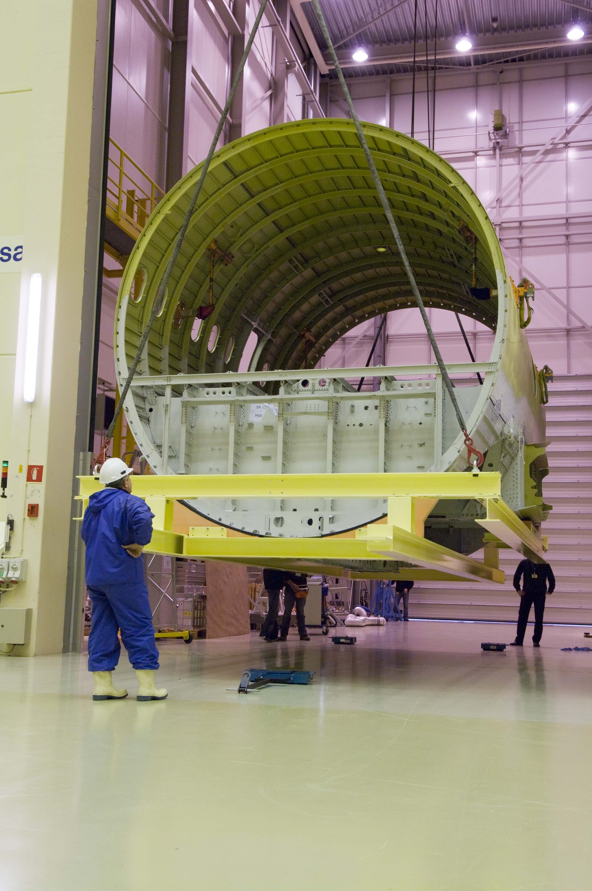 Airbus in the Test Centre