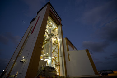 Ariane 5 carrying Herschel and Planck