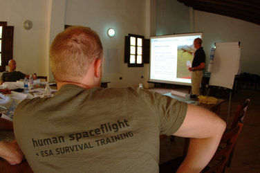 Preparing for survival camp