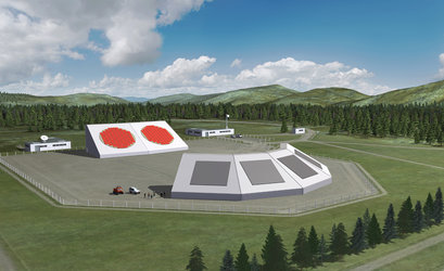 Future SSA radar system - artist's impression