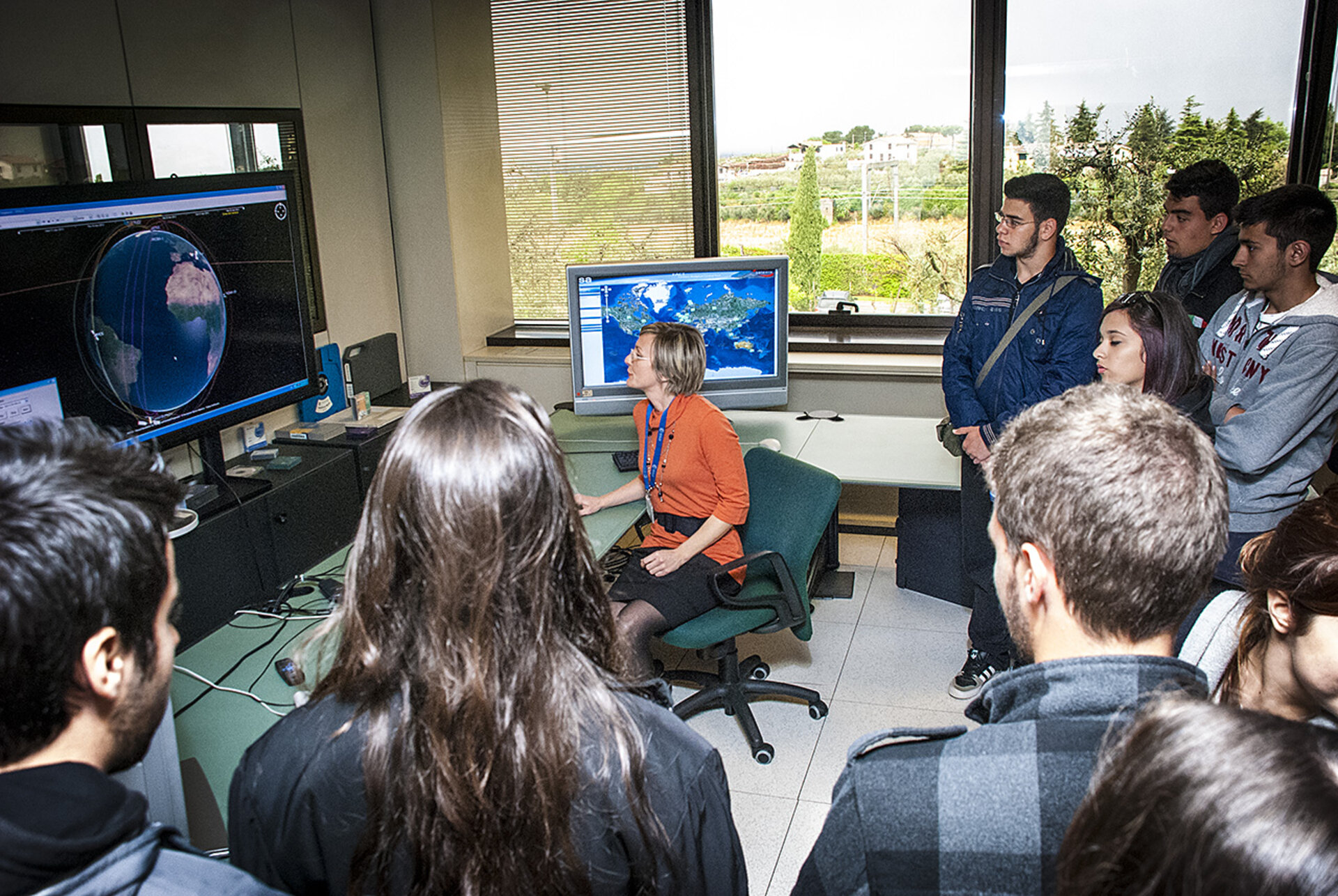 Earth Observation satellites live in ESRIN's Multi-mission Operational Centre