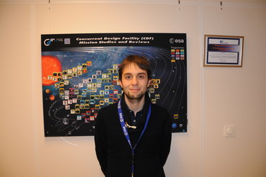 Johan Vennekens the first Belgian trainee in the CDF