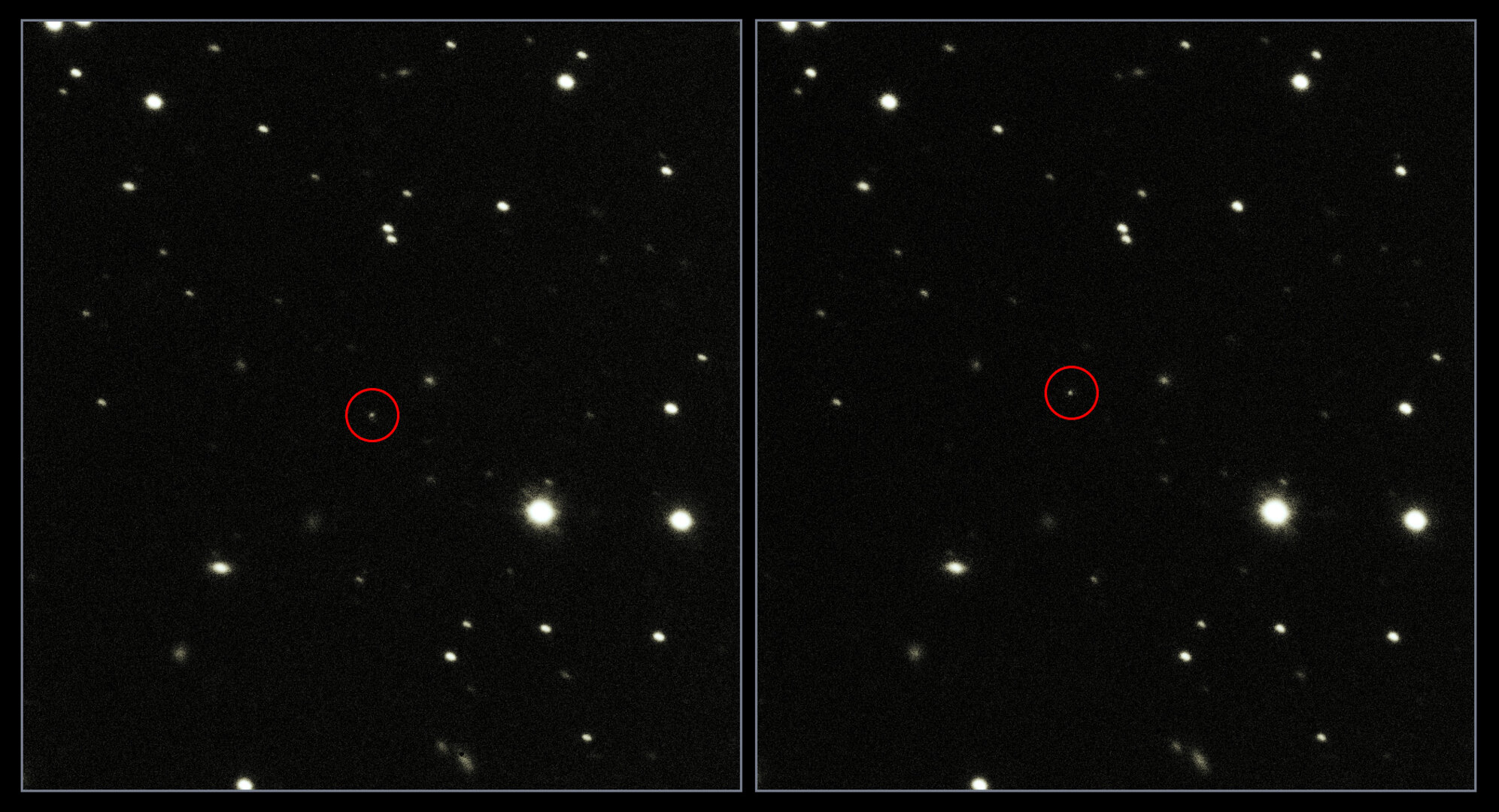 ESA’s Gaia satellite as seen with the Very Large Telescope Survey Telescope 