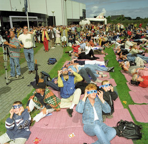 Solar Eclipse event at Space Expo 1999