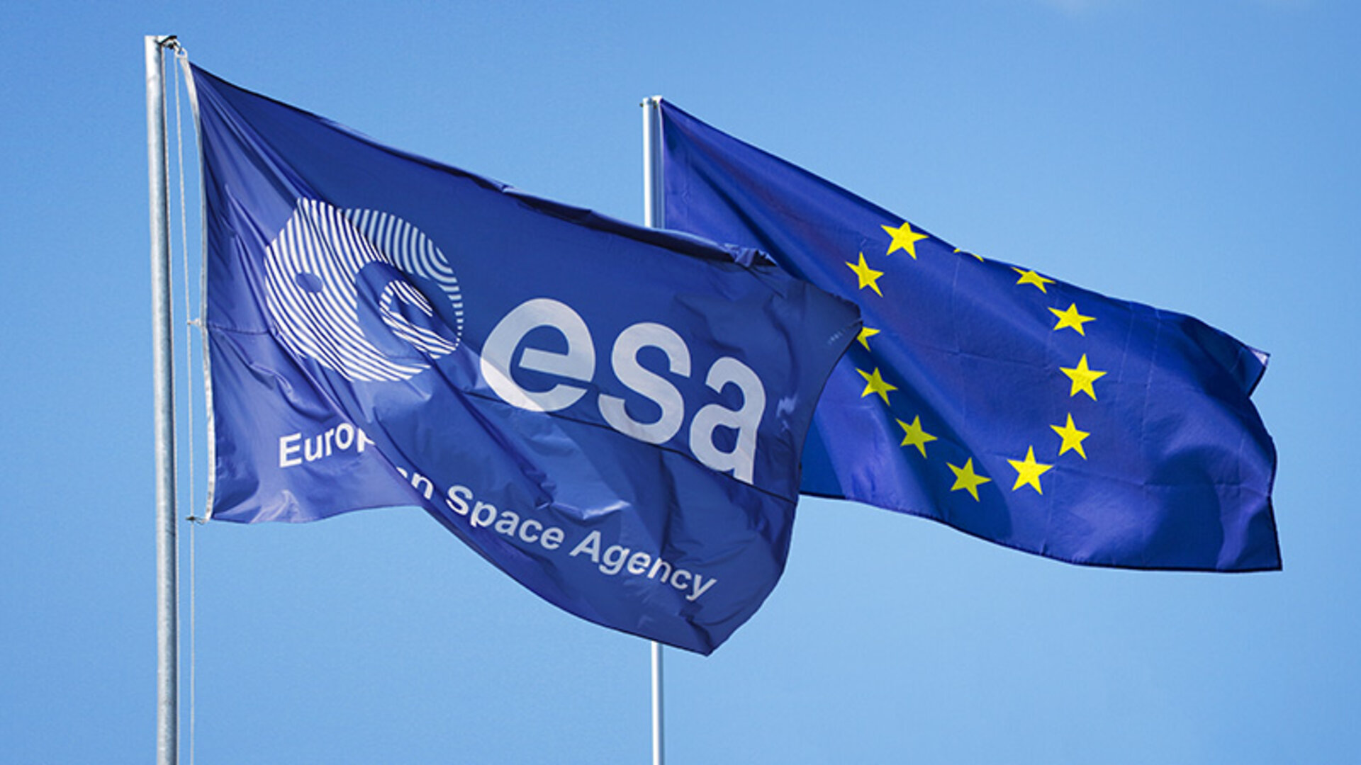 ESA EU flags