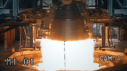 Vulcain 2.1 hot firing