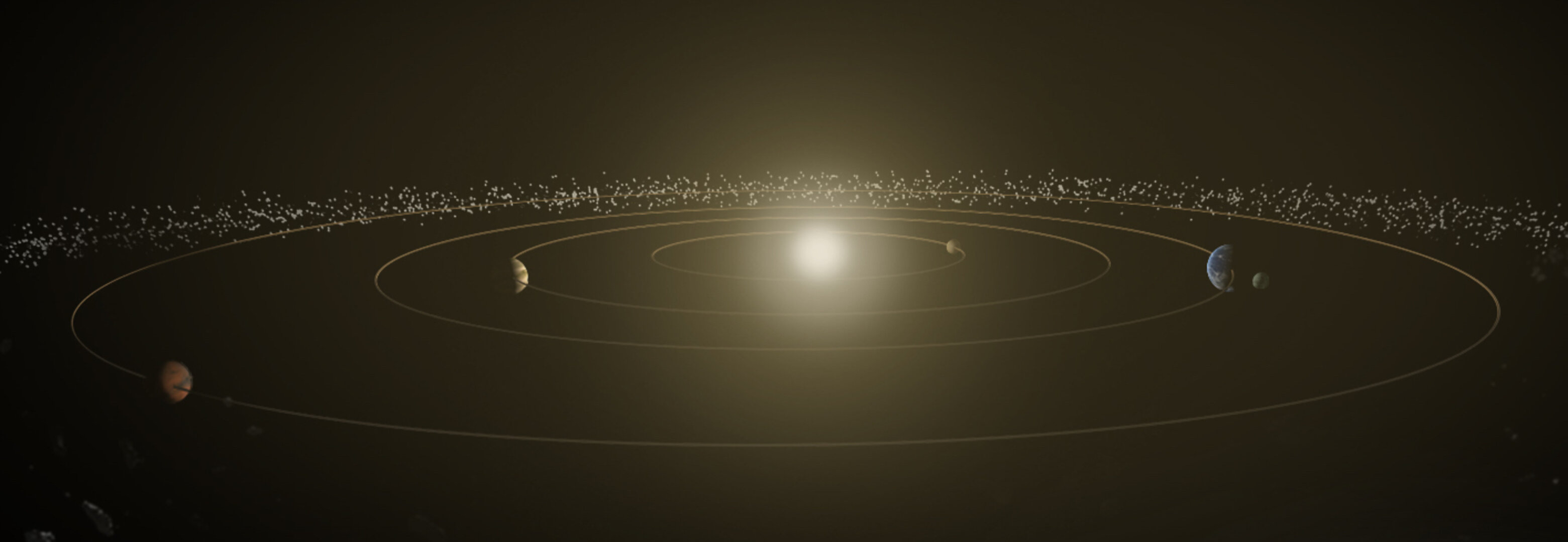 The inner Solar System