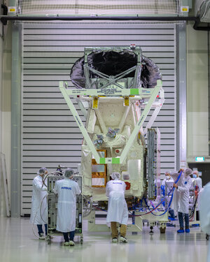 Moving EarthCARE to the acoustic chamber