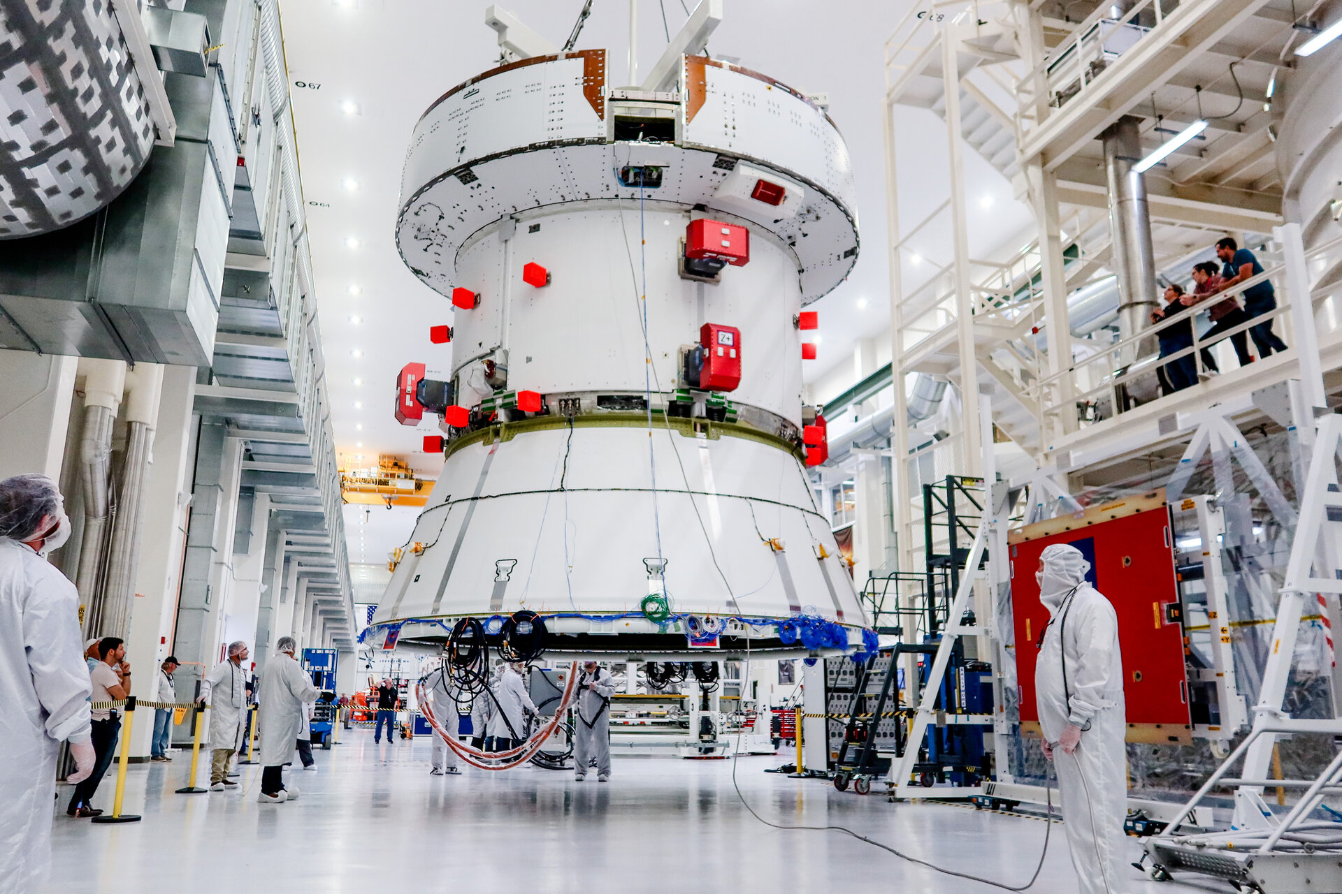 European Service Module-2 on the move