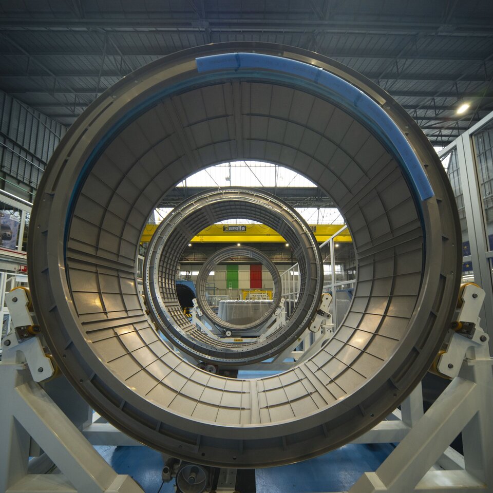 Lunar I-Hab flight model has begun construction at Thales Alenia Space in Turin, Italy