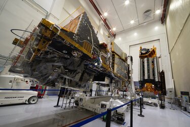 MetOp Second Generation A and B weather satellites