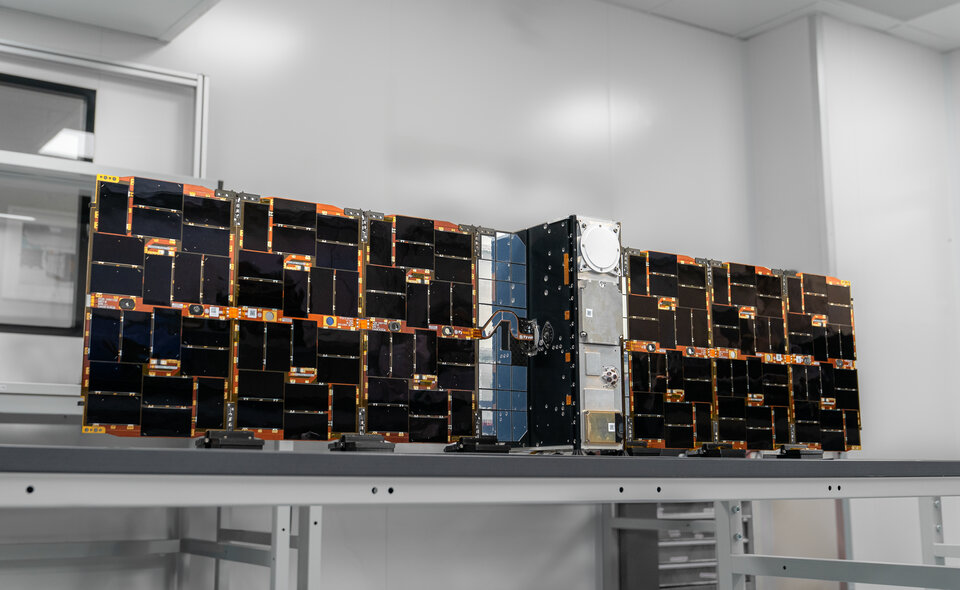 Milani CubeSat in Tyvak cleanroom