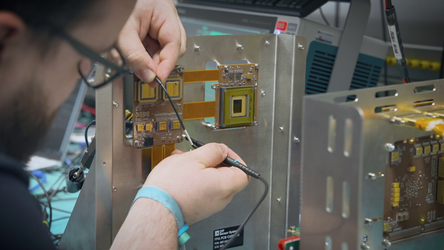 Working on Altius instrument