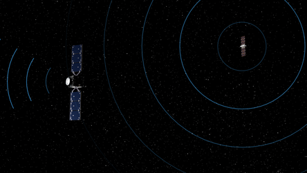 Hera inter-satellite link with Juventas CubeSat