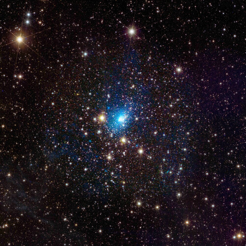 XMM-Newton and Euclid image of galaxy cluster Abell 2390