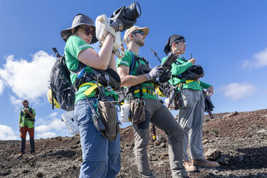 Telephoto lenses for the Moon