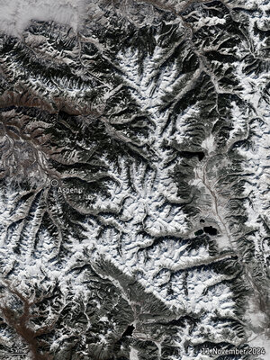 Colorado blanketed in snow