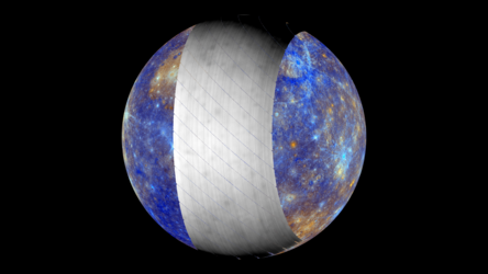 First mid-infrared light observations of Mercury