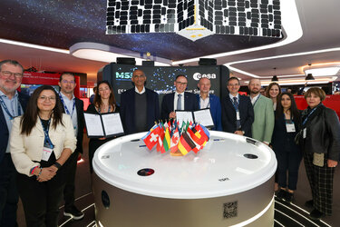 MSSA and ESA partner for advancing space-based 5G/6G networks