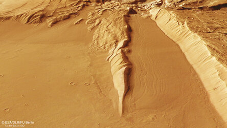 Acheron Fossae in perspective (1)
