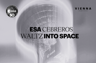 Waltz Into Space Event Poster