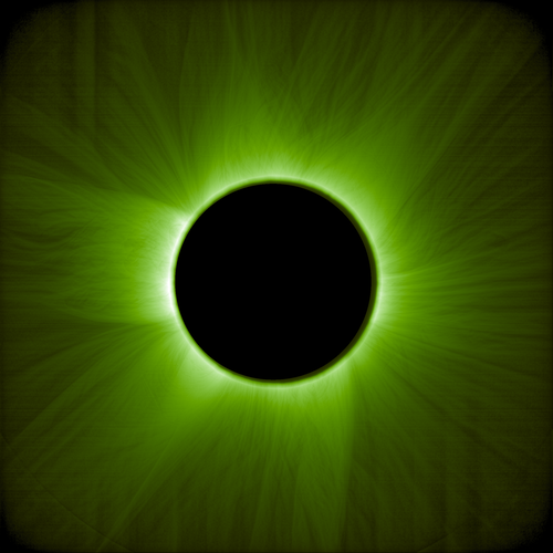 Solar corona viewed by Proba-3’s ASPIICS