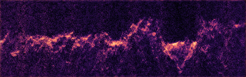 First radargram from Juice’s RIME instrument