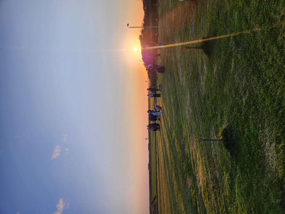Students preparing rockets for launch