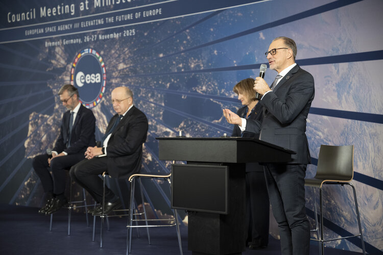 In Bremen during CM25, the European Investment Bank announced Space TechEU, its first dedicated financing programme for the European space sector.